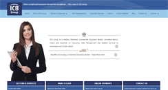 Desktop Screenshot of icbgroupuk.com